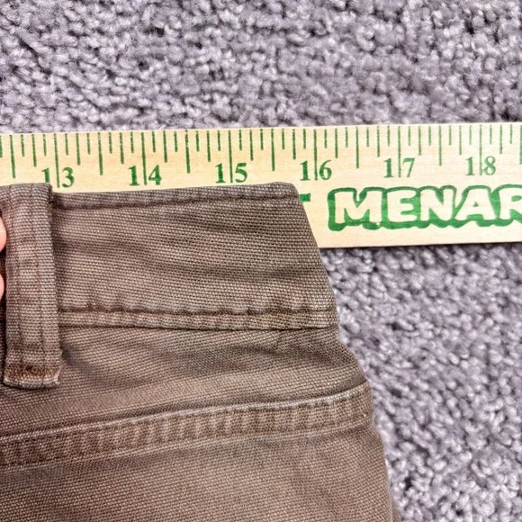 Abercrombie & Fitch Chino Pants Mens 31x28 Brown Stretch Vintage Y2K - Picture 7 of 8